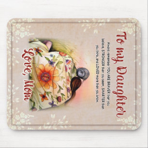 Personalized To My Daughter From Mom, Mouse Pad