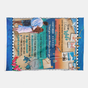 Personalized To My Future Wife From Husband Kitchen Towel