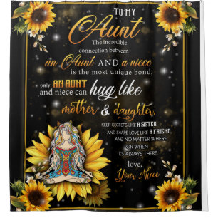 Personalized To My Gorgeous Aunt Sunflower Blanket