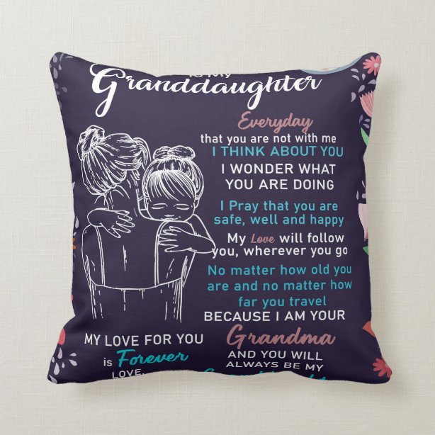 Granddaughters Pillows & Cushions Zazzle CA