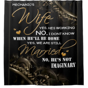 Personalized To My Mechanic's Wife, Married Blanke