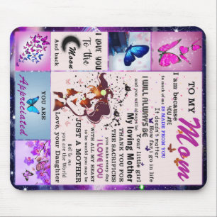 Personalized To My Mom From Daughter Mouse Pad