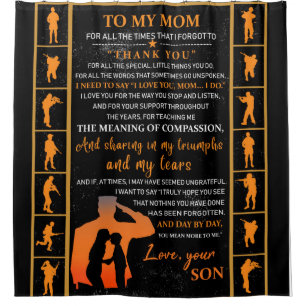 Personalized To My Mom From Son,