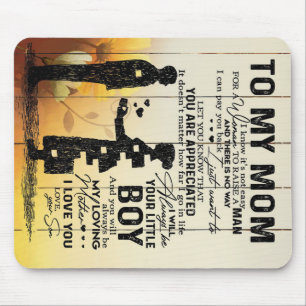 Personalized To My Mom From Son Birthday Mom Gift Mouse Pad