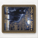 Personalized To My Son, Son Birthday Gift Mouse Pad<br><div class="desc">Personalized To My Son, Son Birthday Gift A cute gift for a special person. The pattern is the best gift to friends and family it is also a perfect holiday or birthday gift idea Dog lovers, girls, boys, kids, teens, and adults on Christmas, and New Year, Thanksgiving Day, Christmas Day,...</div>