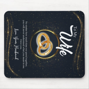 Personalized To My Wife   Gifts For Valentine Mouse Pad
