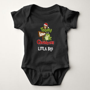 Personalized Toadly Love Christmas Matching Family Baby Bodysuit