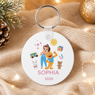 Personalized Toddler Ornament, Ms. Rachel Keychain