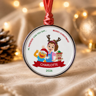 Personalized Toddler Ornament, Ms. Rachel Ornament