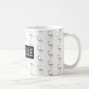 Personalized Toilet Coffee Mug