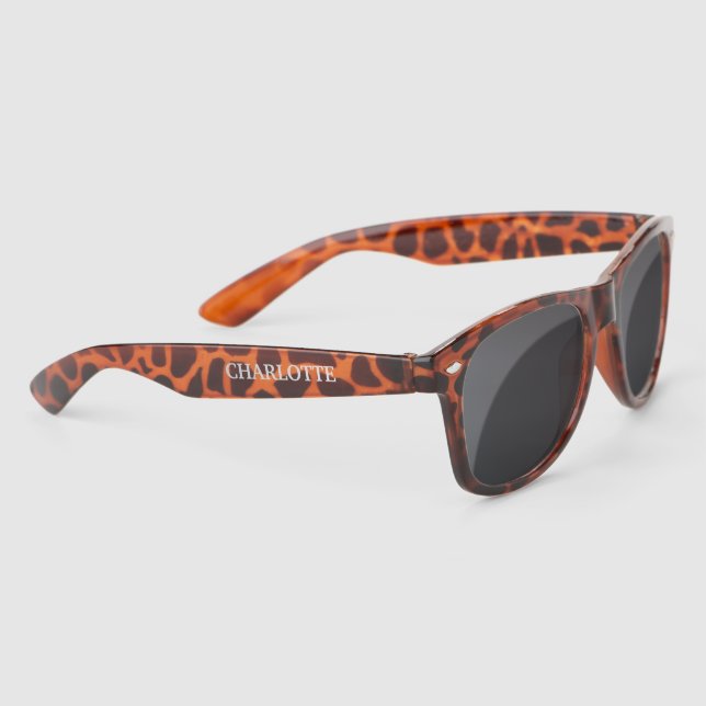 Personalized Tortoise Shell  Sunglasses (Right)