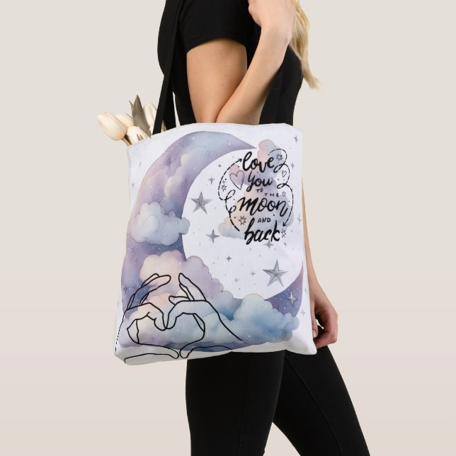 Personalized Tote Bag (Close Up)