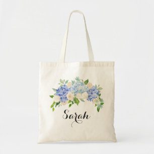 Personalized Tote Bag. Floral Tote Bag. Bridesmaid Bag