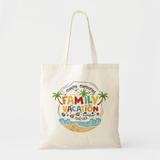 Personalized Tote Bag for Beach and Family Trips
