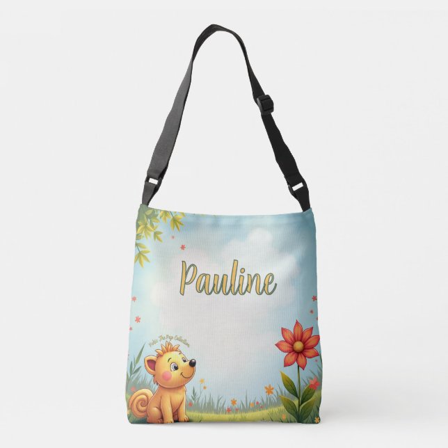 personalized tote bag for kids  (Back)