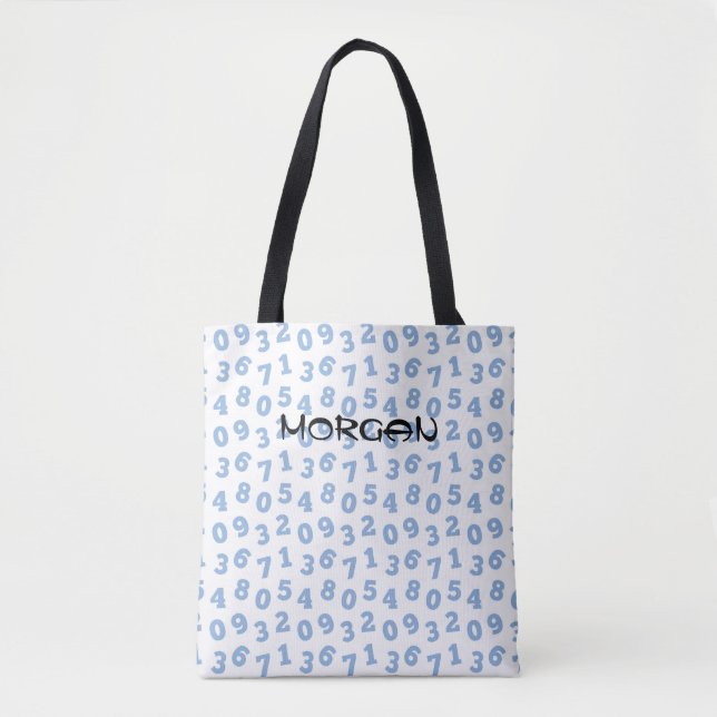 Personalized Tote Bag with Custom Name (Front)