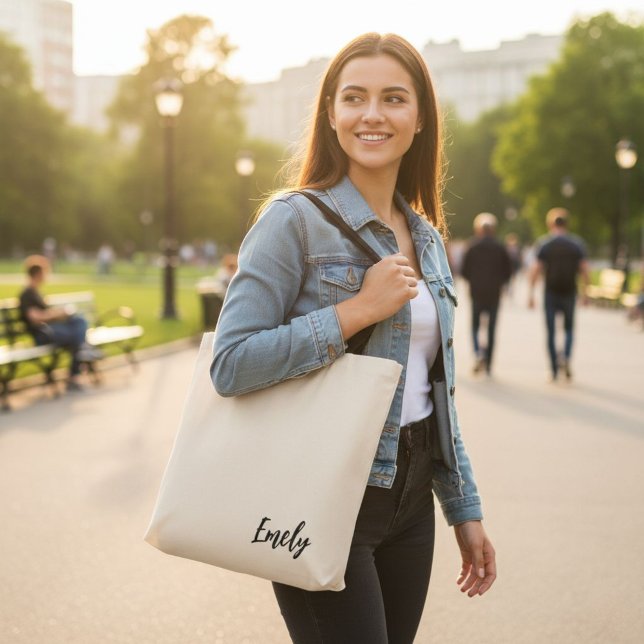 Personalized Tote,  Bridesmaid Gift, Custom Name  Tote Bag (Creator Uploaded)