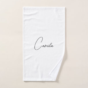 Personalized Towel, Turkish Beach & Hand Towel – B