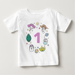 Personalized Toy Story Characters Baby T-Shirt