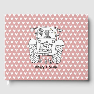Personalized Tractor Country Farm Wedding Guest Book