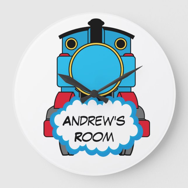Personalized Train Clock (Front)