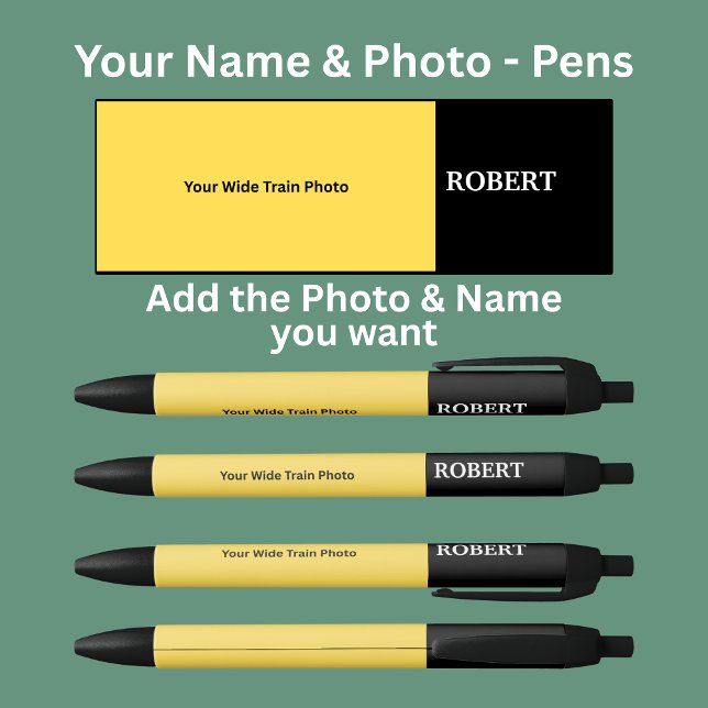 Personalized Train Photo Pen (Creator Uploaded)