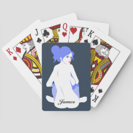 Personalized "Tramp Stamp" Playing Cards for Men