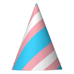 Personalized Transgender Flag Party Hat