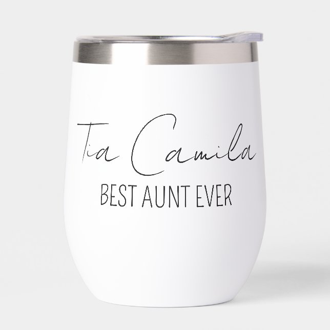 Personalized Travel Mug with  • Custom name Coffee (Left)