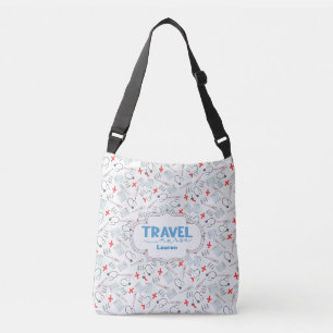 Personalized Travel Nurse Crossbody Bag