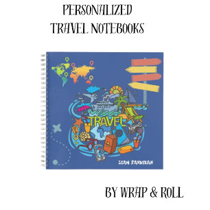 Personalized Travel Plans Notebook