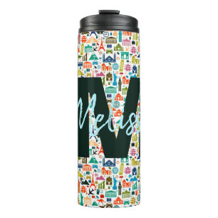 Personalized Travel the world Thermal Tumbler