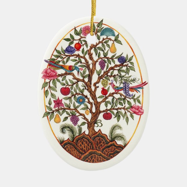 Personalized Tree of Life Ornament (Front)