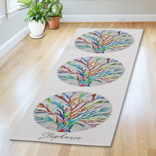 Personalized Tree Of life Yoga Mat