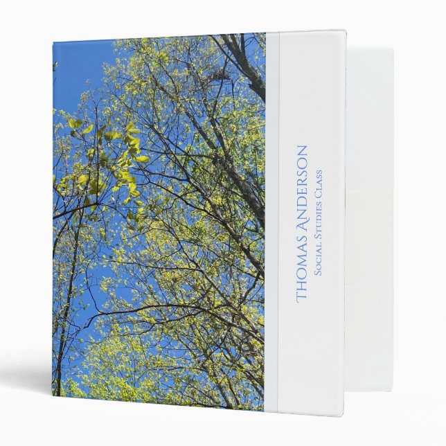 Personalized Treetop  Binder (Front/Inside)
