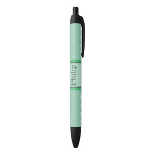 Personalized Triangle Pattern Black Ink Pen