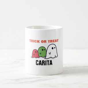 Personalized Trick Or Treat Coffee Mug