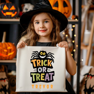 Personalized Trick or Treat Halloween Candy bag