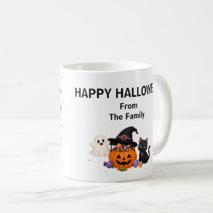 Personalized Trick or Treat Halloween Mug