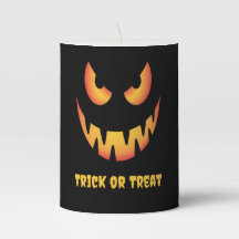 Personalized Trick or Treat Halloween Pumpkin