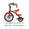 Personalized Tricycle Bookplate Sticker