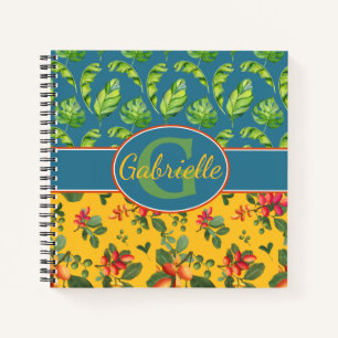Personalized Tropical Island Notebook