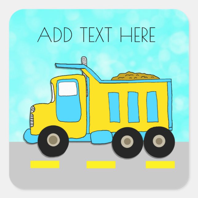 Personalized Truck stickers (Front)