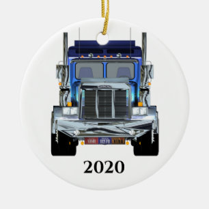 Personalized  Trucker Ornament