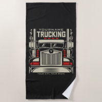 Personalized Trucking 18 Wheeler BIG RIG Trucker