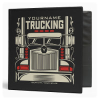 Personalized Trucking 18 Wheeler BIG RIG Trucker