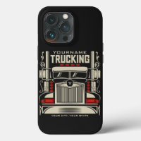 Personalized Trucking 18 Wheeler BIG RIG Trucker