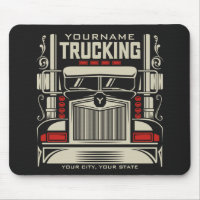 Personalized Trucking 18 Wheeler BIG RIG Trucker 