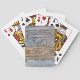 Personalized True Love Playing Cards