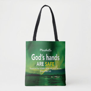 Personalized TRUST IN THE LORD Tote Bag